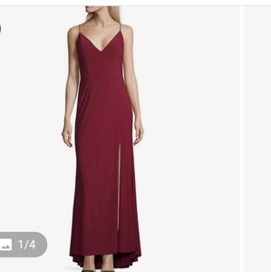 Deep Wine / Burgundy Formal Gown Dress